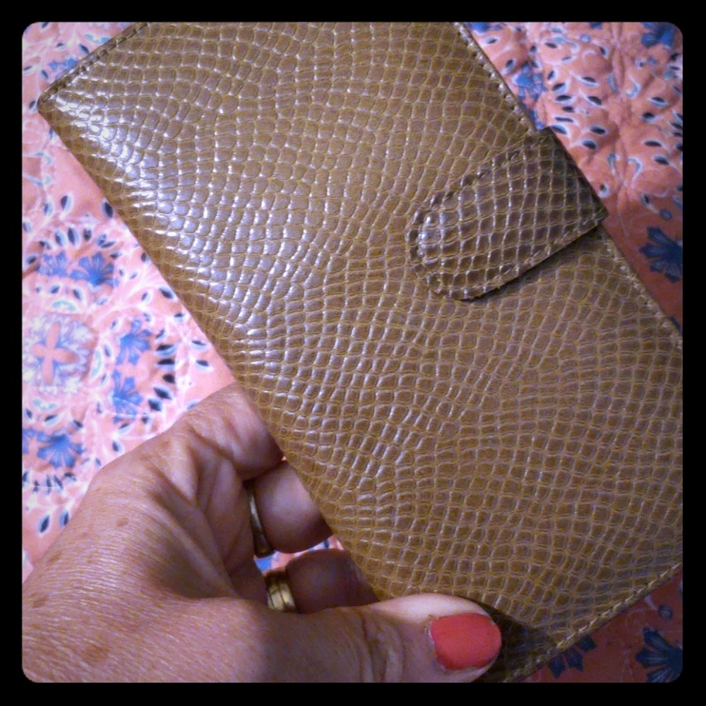 Vintage leather wallet by Prince Gardner